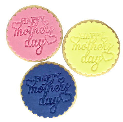 Mothers Day Cookie Round- Assorted