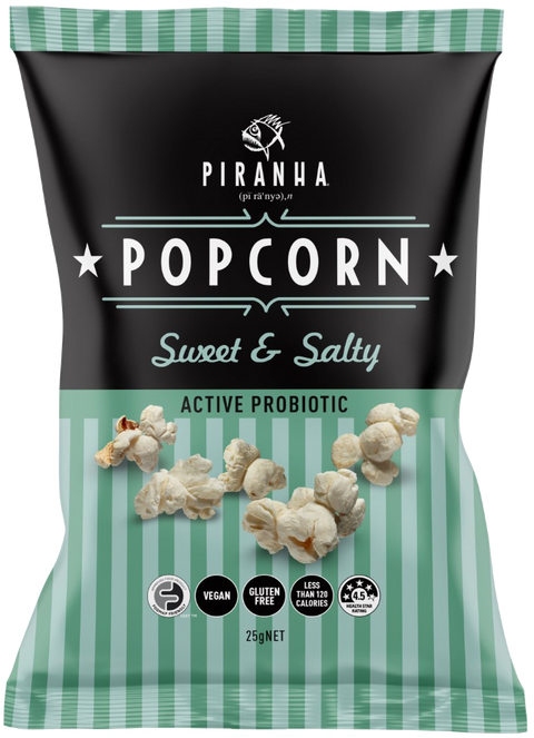 PIRANHA Popcorn Sweet And Salty 25g