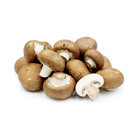 Mushrooms Swiss Brown Punnet 200g