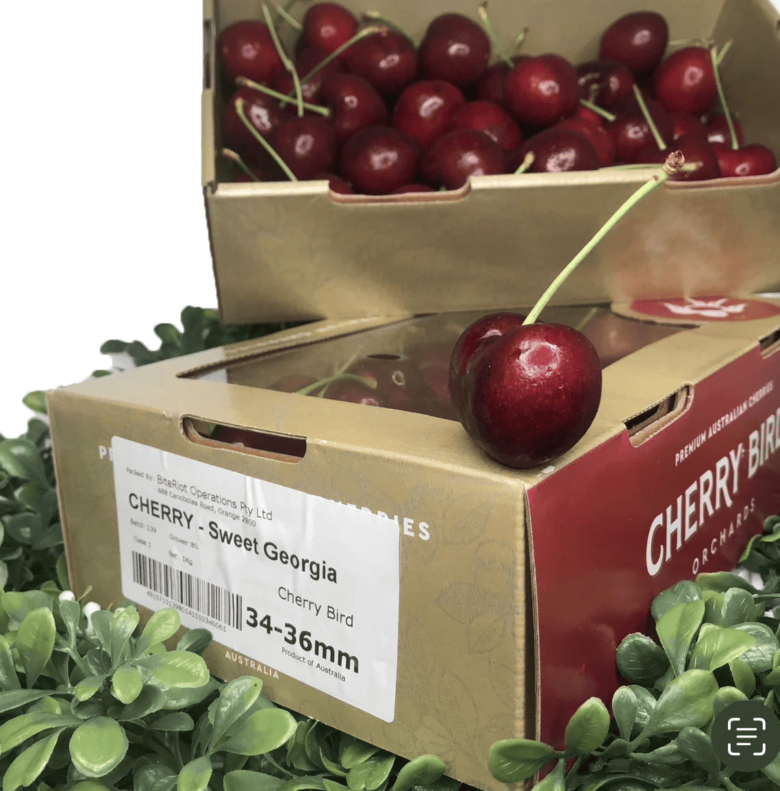 Cherrybird-Sweet-Georgia-Red-Cherries---34-36mm,-1kg-Box-1