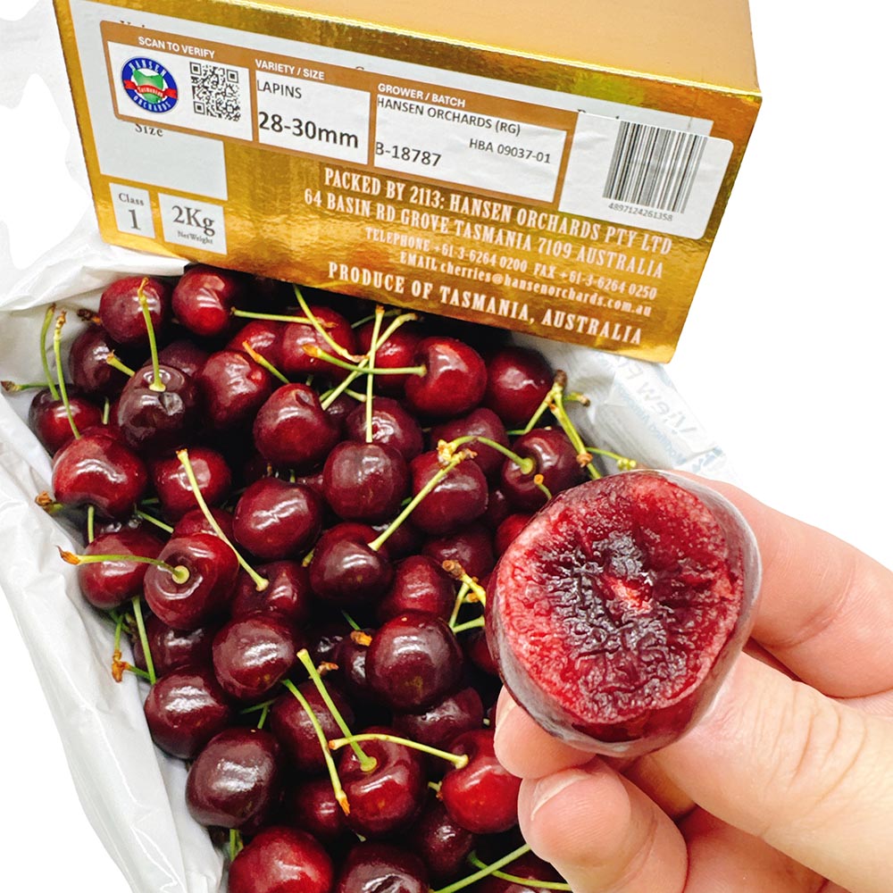 Hansen-Orchards-Lapin-Cherries-Gift-Box---28-30mm,-2kg-1