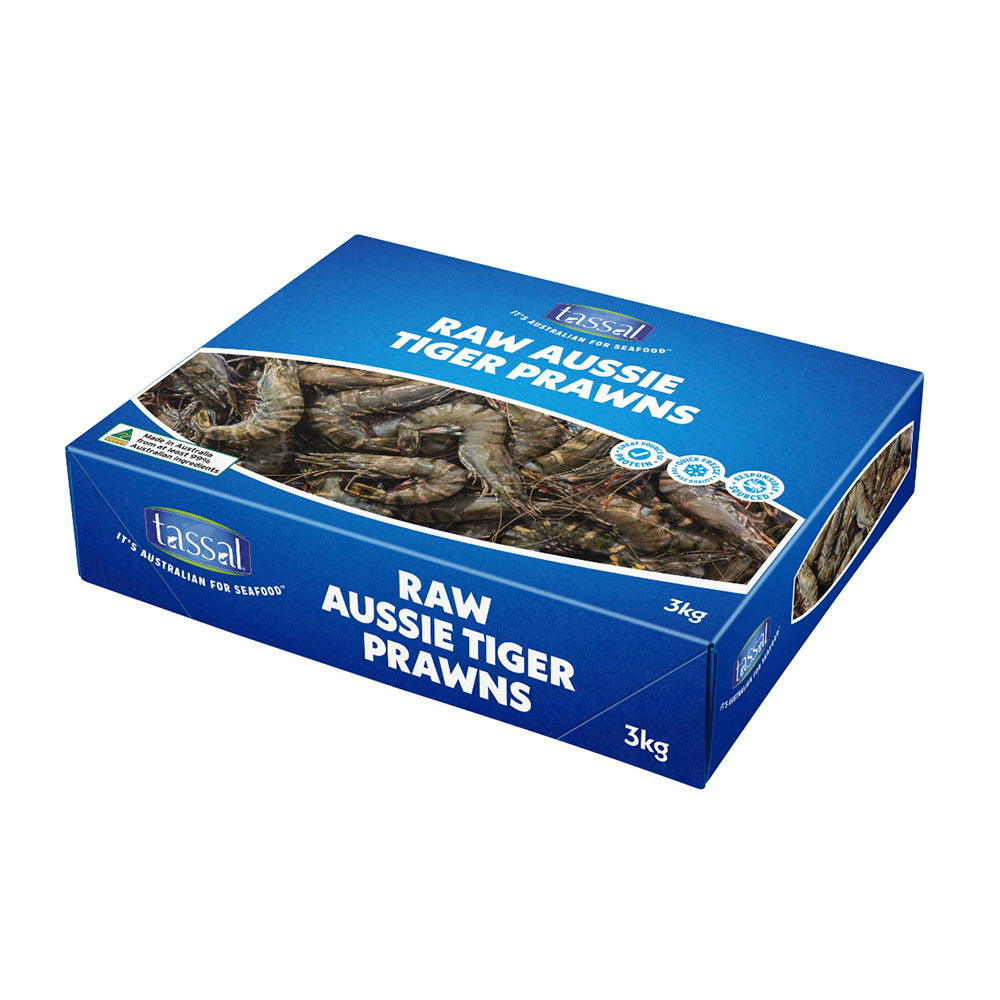 Tassal-Frozen-Australian-Raw-Black-Tiger-Prawns-XL-Size-10/15-3kg-1