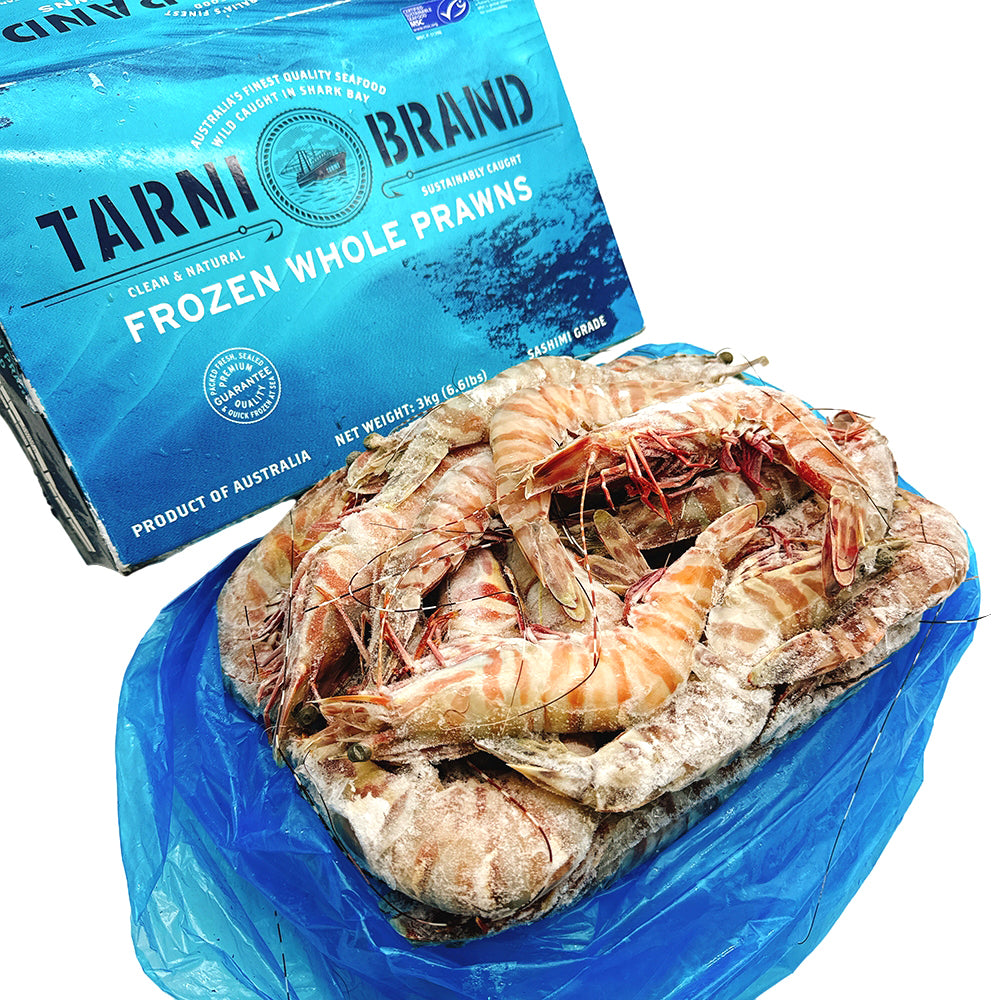 Tarni-Brand-Raw-Brown-Tiger-Prawns-U6/8---3kg-Box-1