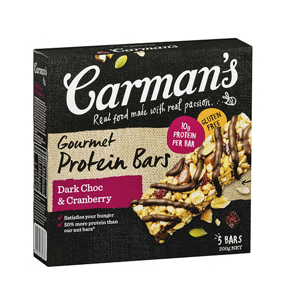 Carman's-Gourmet-Protein-Bars-Cranberry-5pcs-1