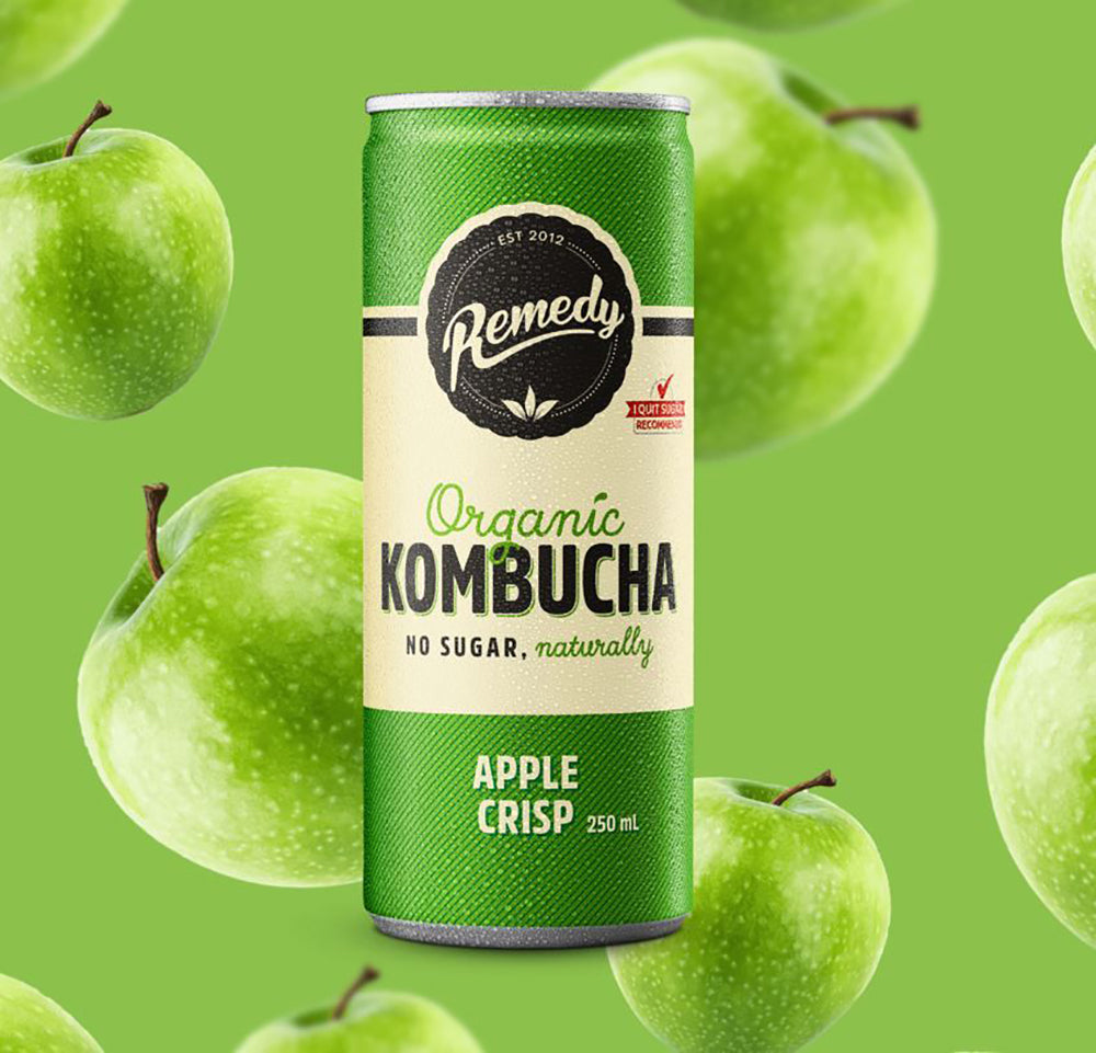 Remedy-Organic-Kombucha-Crisp-Apple-Flavor-250ml*4-1