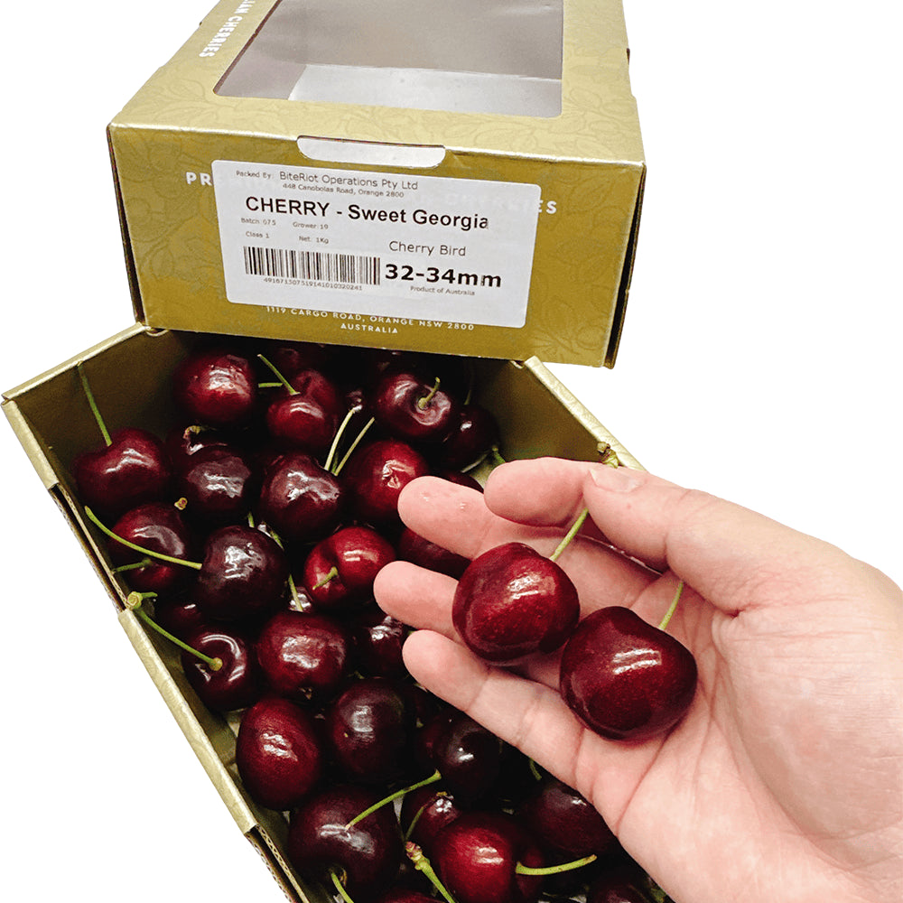 Cherrybird-Sweet-Georgia-Red-Cherries---32-34mm,-1kg-Box-1