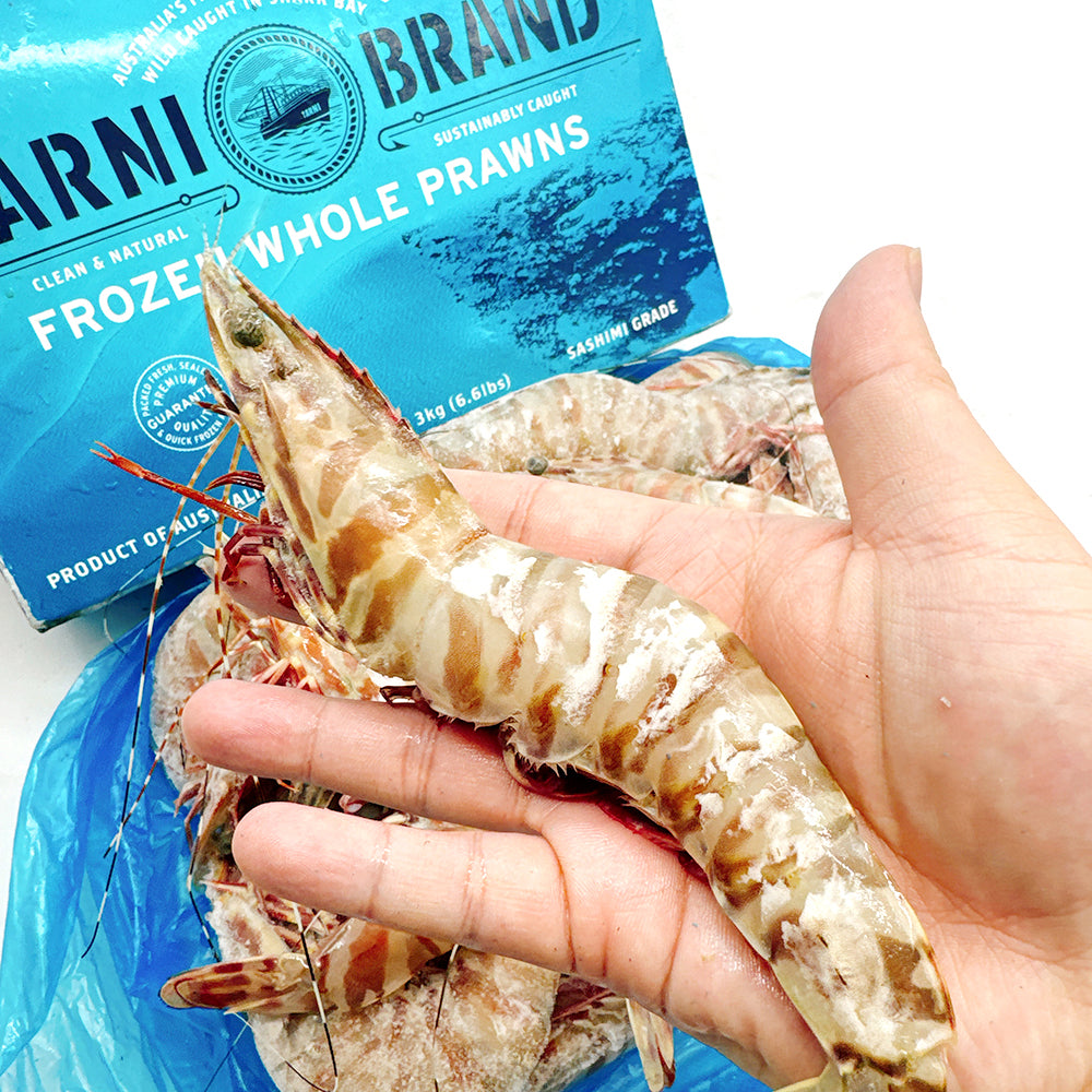 Tarni-Brand-Raw-Brown-Tiger-Prawns-U6/8---3kg-Box-1