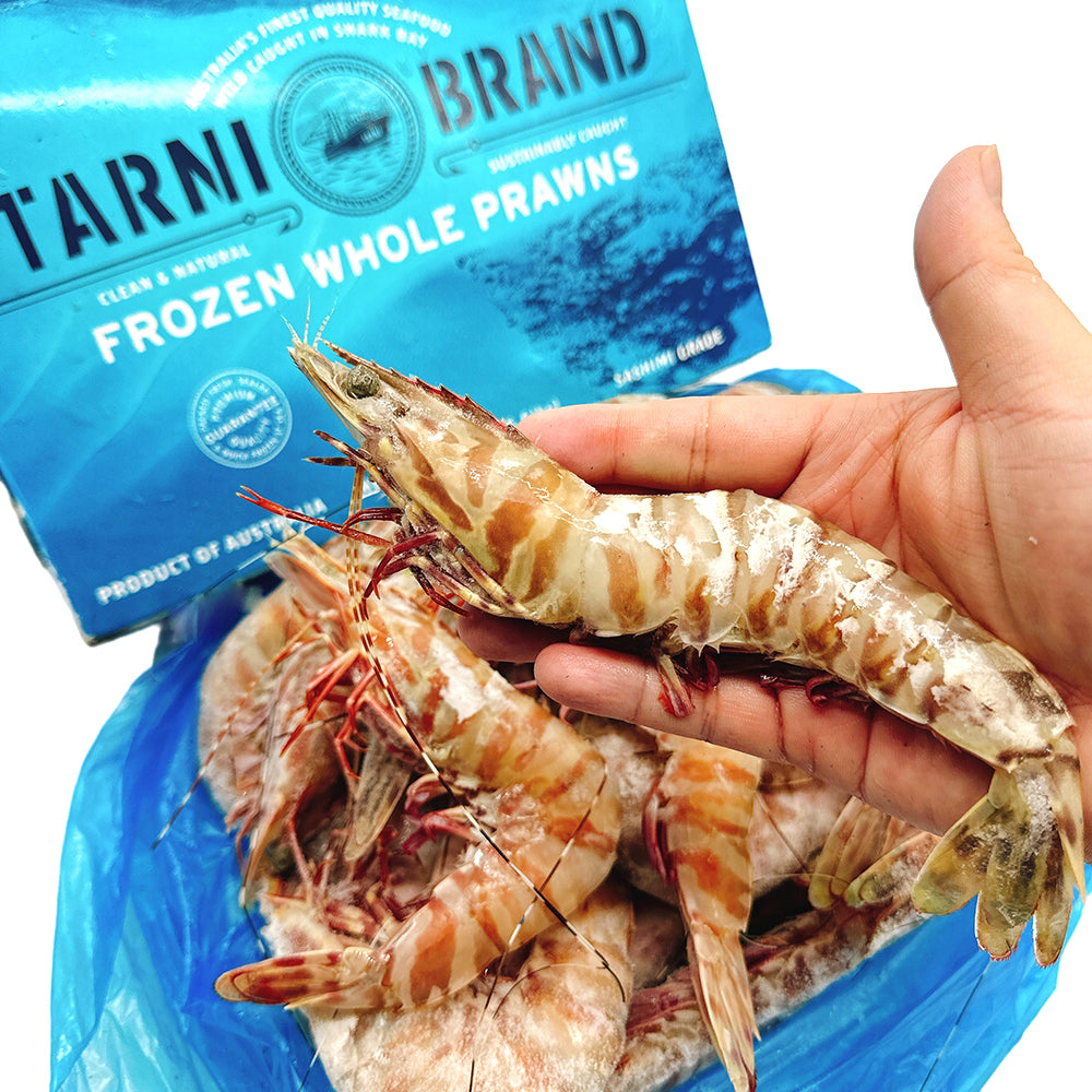 Tarni-Brand-Raw-Brown-Tiger-Prawns-U6/8---3kg-Box-1