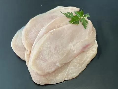 Chicken Schnitzel Slices - No Crumb 1kg - 1.2kg