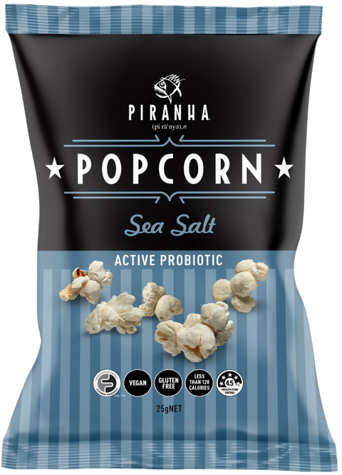 PIRANHA Popcorn Sea Salt 25g