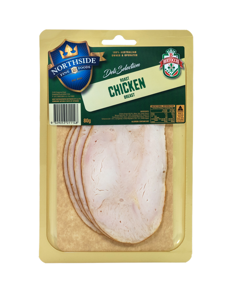 Roast Chicken Breast-Northside Fine Foods 80g