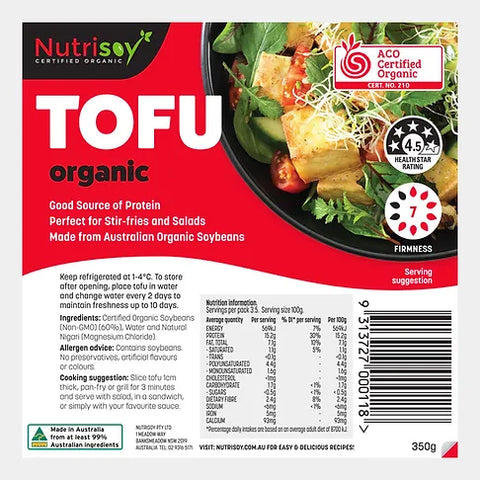 Tofu Certified Organic 350g