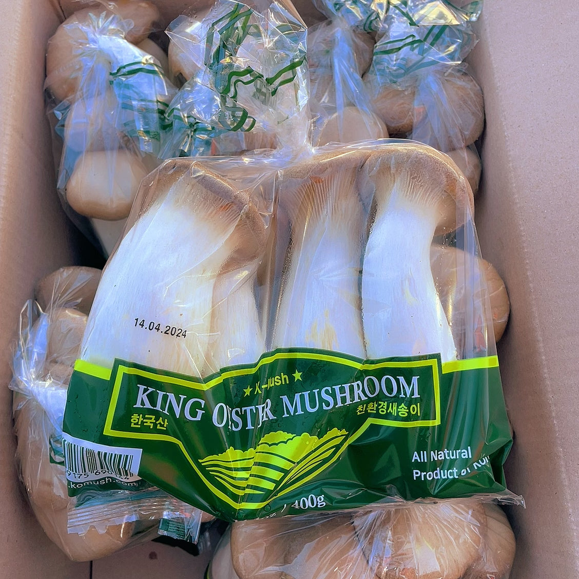 [Fresh]-Korean-King-Oyster-Mushrooms-400g-1