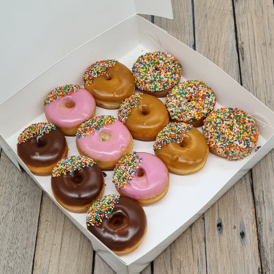 Donuts Premium Mixed Mini Ring (12 Pack)