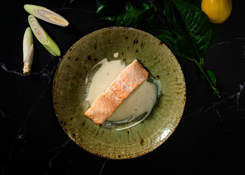 Atlantic Salmon Fish Tray with Lemon Myrtle Cream Sauce-380g