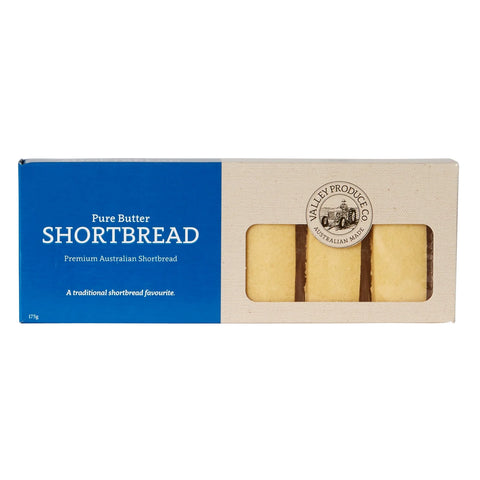 Pure Butter Valley Produce Shortbread 175g