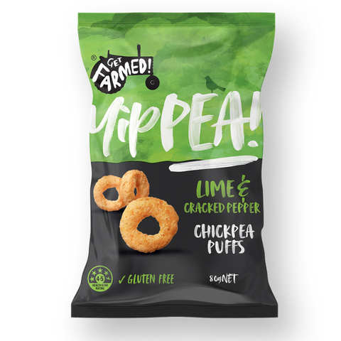Yippea Lime and Cracked Pepper 80g