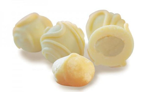 White Choc macadamia nuts 200g
