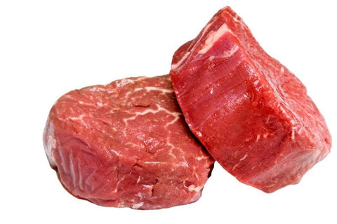 Beef Eye Fillet Steaks x 2 350 to 400g