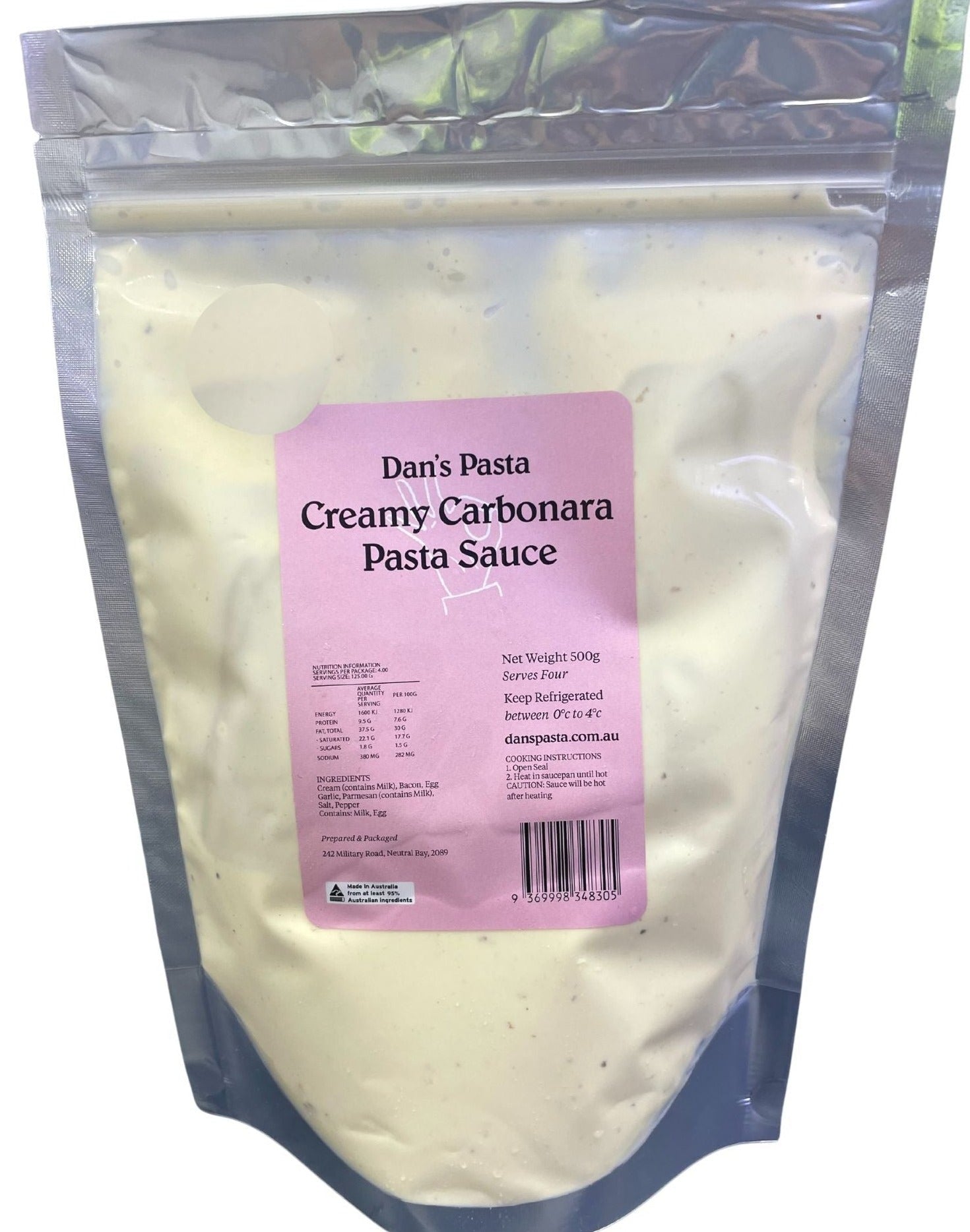 Carbonara Sauce 500ml