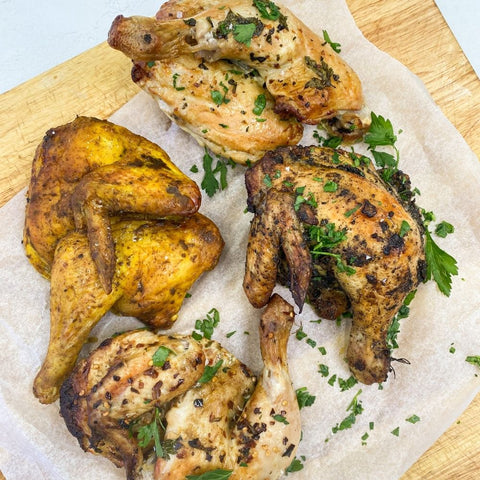 Chicken Half Easy Carve with Tandoori marinade