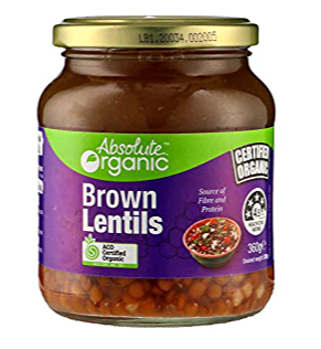 Brown Lentils 360g