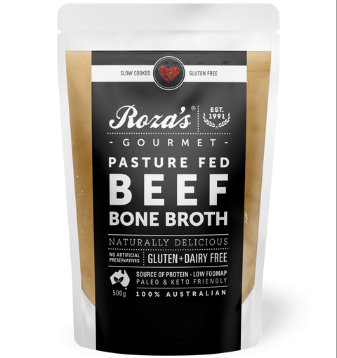 Roza's Gourmet Beef Bone Broth 500g